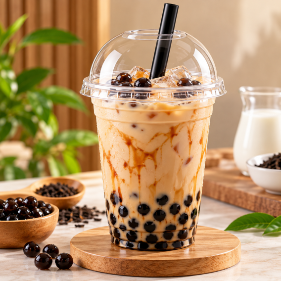 Ly nhựa trà sữa